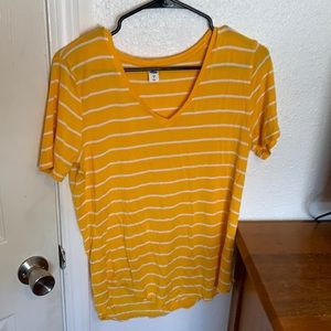 Yellow Old Navy V neck